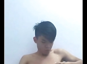 Singapore Boy love cum fingering