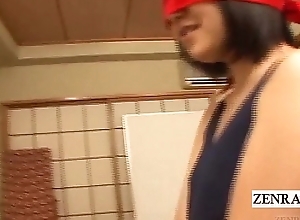 Blindfolded Japanese women escorted into nil Subtitles