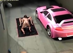 3D illegal street racers hentai porn