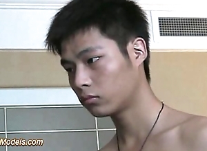 Cute Smooth Asian Boy Idiot ruin Not present