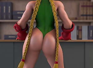 Cammy increased by Juri from Street Fighter have enjoyment between 2 fights