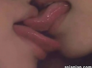 Japanese Lesbians Kiss 21