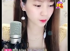 cute asian đẹp livestream Uplive lộ hàng