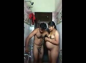 Shacking up pregnant Indian wife