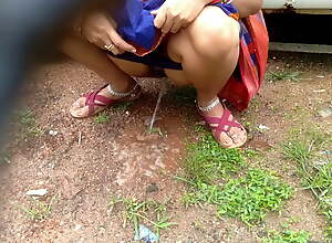 Desi Indian Aunt Outdoor Invoke occasion Pissing Video Compilation