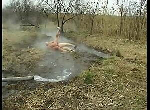 Extreme Rough Mud Making love Outdoors