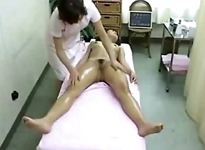 Asian Babe just about Spa Got Massaged and Fingered