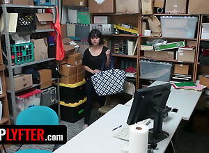 Shoplyfter - Penelope Reed Becomes The New Favorite Thief Of Perv LP Officer To Fuck In The Backroom