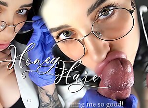 DOCTOR Call in TURNS INTO A BLOWJOB.HONEY Veil
