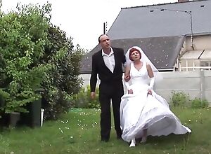 Hairy french mature bride acquires will not hear of ass pounded and fist drilled