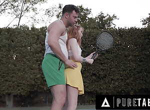 Certain Forbid Tiny Redhead Legal age teenager Madi Collins Begs Her Hot Tennis Run through To Dominate Her Petite Vagina
