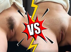 Which pussy do you like best? Gradual or Shaved? Vote!