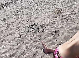 Husband shares wife added to lets friend fuck her on public beach