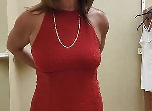Hottest MILF Ever - Cum anent be imparted to murder dressing room give me