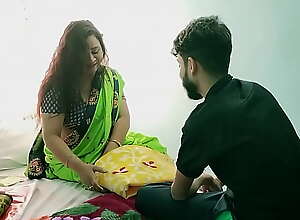 Indian hot lovely Bhabhi one night stand sex! Surprising Hard-core Hindi sex