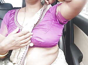 Telugu aunty stepson in law car sex accoutrement - 1, telugu destructive talks